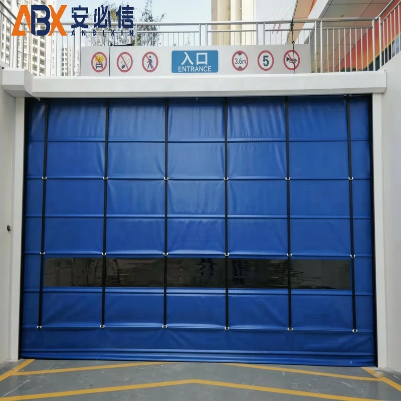云浮市软帘堆积门
